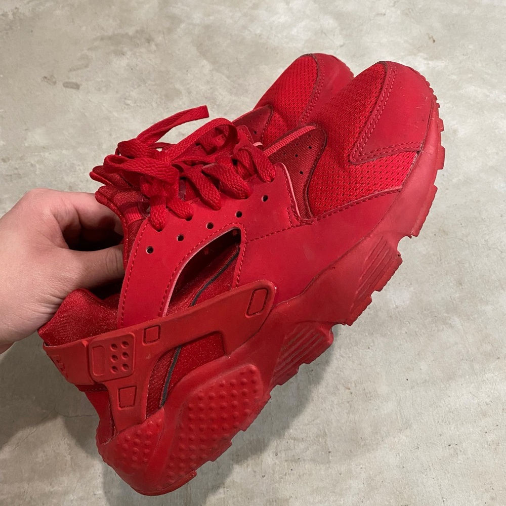 Nike Red Huarache Shoes